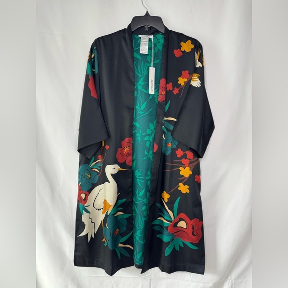 Chico's Other - Chico’s Crane Kimono Robe - NWT - Size S